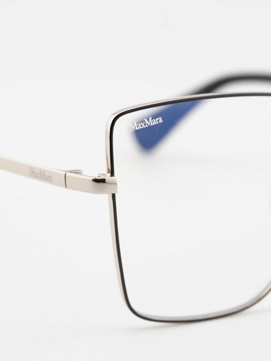 Max Mara MM5073-H-B 005 Butterfly Eyeglasses 60mm - Black / Blue Light Block main image 5